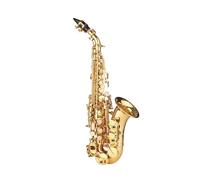 Saxofón Saxophone Bb, Saxofón De Latón Lacado En Oro Con Caja De Instrumentos, Accesorios De Boquilla Para Principiantes