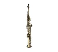 Saxofón Saxophone De Tubo Recto Plano B Instrumento Musical Profesional De Saxofón De Cobre Antiguo De Latón Con Estuche