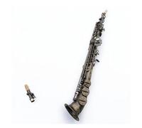 Saxofón Saxophone Laca Negra Mate Saxo Saxophone Si Bemol Con Estuche Boquilla Cañas Cuello