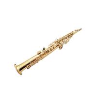 Saxofón Saxophone Lacado En Oro Si Bemol Top Profesional Para Tocar Instrumentos Musicales (Color : 02)