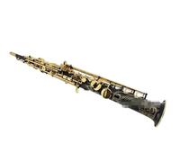 Saxofón Saxophone Negro Níquel Oro Si Bemol Saxo Saxophone Tallado Con Estuche