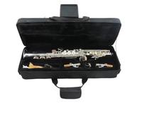 Saxofón Saxophone Plateado B Plano Principiantes Saxofón Profesional Examen Instrumento De Viento Saxofón