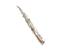 Saxofón Saxophone Plateado Si Bemol Saxofón Saxophone Con Estuche Boquilla Cañas Cuello