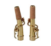 Saxofón Soprano Recto Con Cuello Doblado, Conjunto De Accesorios Para Saxofón Con Una Curva Y Cuello Recto