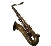 Saxofón Tenor Antiguo Si Bemol Saxofón Tenor Bronce Con Estuche Y Accesorios Beginner Saxofón