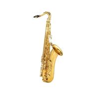 Saxofón Tenor Bb, Instrumento Musical De Viento De Madera Con Estuche, Accesorios De Boquilla, Latón Lacado En Oro B Plano