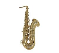 Saxofón Tenor Bb Latón Lacado Oro B Saxo Plano Instrumento De Viento De Madera Con Accesorios De Estuche