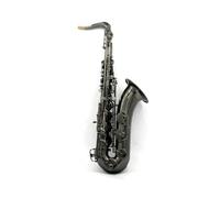 Saxofón Tenor Bb Tune Cuerpo Completo Y Teclas Níquel Negro Instrumento Musical Con Estuche