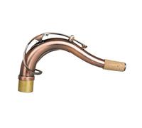 Saxofón Tenor Con Cuello Curvo, Material DE LATÓN, Saxofón Con Cuello Curvo, Piezas De Repuesto Para Instrumentos De Viento De Madera, Accesorios (Color : Antique red copper)