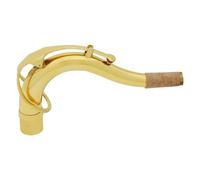 Saxofón tenor Cuello doblado Saxofón Corcho Latón Boquilla Codo Bend Cuello Cuello Saxofón Tenor Saxofón Corcho Accesorios