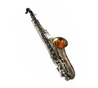 Saxofón Tenor De Níquel Negro Con Campana Dorada Y Boquilla Llave Plateada Mástil De Lengüeta Accesorios Para Instrumentos Musicales Saxofón Para Principiantes