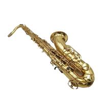 Saxofón Tenor Lacado Dorado Saxofón Tenor Profesional Con Estuche Cañas Cuello Boquilla (Color : 03)