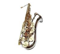 Saxofón Tenor Teclas Doradas Plateadas Saxofón Tenor Boquilla Ligadura Cañas Cuello Instrumento Musical