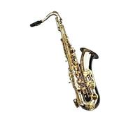 Saxofón Tenor Teclas Doradas Plateadas Saxofón Tenor Boquilla Ligadura Cañas Cuello Instrumento Musical (Color : 02)