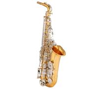 Saxofone Saxofón Alto Con Llave De Níquel Y Cuerpo Dorado En Mi Bemol Adecuado Para Adultos Principiantes Exámenes