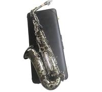 Saxofone Saxofón Alto De Níquel Negro Con Llave E Y Estuche(2)