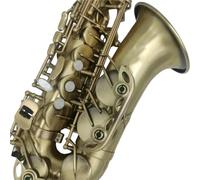 Saxofone Saxofón Alto En Mi Bemol Con Patrón Grabado Instrumento De Viento Madera Estuche Y Otros Accesorios(3/4)