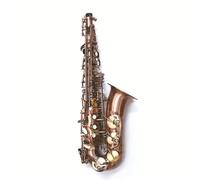 Saxofone Saxofón Alto En Mi Bemol De Bronce Antiguo Con Cuerpo Latón Adecuado Para Principiantes Y Adultos