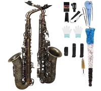 Saxofone Saxofón Alto En Mi Mayor Juego Completo De Metales Para Principiantes(2)