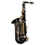 Saxofone Saxofón Alto Negro En Mi Bemol Mayor Instrumento De Calidad Profesional Con Accesorios(2)