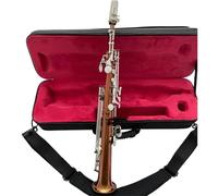 Saxofone Saxofón Profesional De Tono Alto Plata Satinada Llave En Mi Bemol Con Estuche