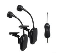 Saxofones inalámbricos para instrumentos, micrófono inalámbrico UHF 2.4G, saxofón Erhu, trompeta, transmisores receptores de saxofón (1 en 2 para saxofón)