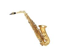 saxofones Instrumentos profesionales de cuerpo de latón para saxofón alto en Mi bemol