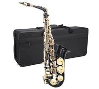 Saxofones Para Principiantes Saxofón Alto De Latón Negro En Mi Bemol Ideal Para Principiantes Incluye Accesorios