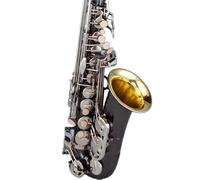 Saxofones Para Principiantes Saxofón Alto De Níquel Negro Con Patrón Floral Tallado A Mano Y Latón En Tono EB