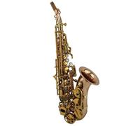 Saxofones Para Principiantes Saxofón Soprano Profesional Cuerpo De Cobre Lacado En Oro