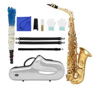 Saxofones Saxofón Alto En Mi Bemol Instrumento Profesional Para Práctica E Interpretación.