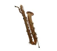 saxofones Saxofón barítono profesional dorado en mi bemol Instrumentos musicales