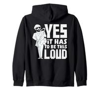 Saxofonista Saxofonista Tiene Que Ser Tan Fuerte Sudadera con Capucha