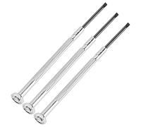 Saxófono, Flauta, Piccolo Mini Story y Light, de Alta Dureza, Material de Metal, Diseño de Metal, Diseño Giratorio Mejora la Eficiencia, de 8.5 Cm de Longitud, Cubierta Final de