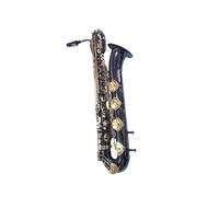 SaxofónSaxofón Para Adultos Saxofón Barítono Con Cuerpo De Latón Lacado En Mi Bemol Y Llaves Talladas