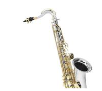 SaxofónSaxofón Para Adultos Saxofón Tenor En Si Llave Plateada Y Dorada Para Principiantes Con Estuche De Transporte Correa Para El Cuello Y Cañas