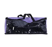 SAXOJONON Bolsa organizadora de Almacenamiento, para Armario, Impermeable, Resistente al Desgaste, Duradera, con Ventana Transparente, diseño Plegable, para Dormitorio, Loft, (Púrpura)