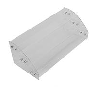 SAXOJONON Organizador de cosméticos acrílico para Almacenamiento de Vidrio, diseño Multicapa, Duradero, Lavable, ordenado, Organizador de tocador Noble y Simple (3 Niveles)