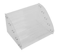 SAXOJONON Organizador de cosméticos acrílico para Almacenamiento de Vidrio, diseño Multicapa, Duradero, Lavable, ordenado, Organizador de tocador Noble y Simple (5 Capas)