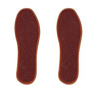 SAXOJONON suelas de carbón, desodorantes, transpirables, que absorben la humedad, para zapatos de trabajo casuales en cuero, comodidad antideslizante lavable (41)