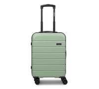 Saxoline Miami 4 ruedas Maleta de cabina S 53 cm verde