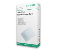 Saxomed SensiPore apósitos adhesivos 15x8 cm - tiritas estériles 25 unidades - almohadilla no adherente 10x4 cm - apósitos para heridas sensible sin látex