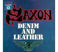 Saxon Denim and Leather (Vinyl) 12" Album Coloured Vinyl (Limited Edition)