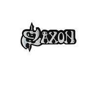 Saxon Heavy Metal Band_2 parche patch bordado con logotipo para planchar de hierro en apliques