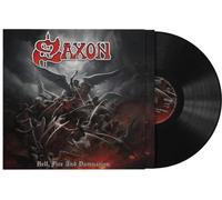 Saxon - Hell, Fire and Damnation (LP). En funda exterior con UV brillante y fundas interiores impresas [Vinilo]