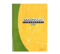 Saxon Math Homeschool 6/5: Homes School Edition