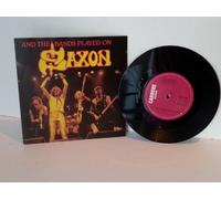 SAXON - SAXON and the bands played on, 7 inch single
