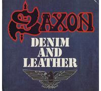 SAXON - SAXON - DENIM & LEATHER LP [15550]