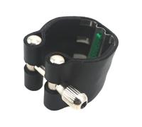 Saxophone Clamp, Leather Saxophone Ligature, Alto Soprano Sax Fastener, Mouthpiece Clip, Portable Saxophone Ligature, Saxophone Mouthpiece Fastener, Alto Sax Leather Clamp, Soprano Sax Fastener Clip