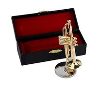 SAXOPHONE MINIATURE ALTO - Mini Réplicas De Saxofones | Modelo Decorativo De Latón | Modelos De Instrumentos Musicales | Figuras Coleccionables Versátiles Decoración Moderna Para La Habitación De Sal